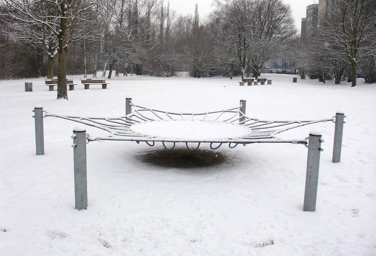 Do Trampolines Handle Snow and Ice Well