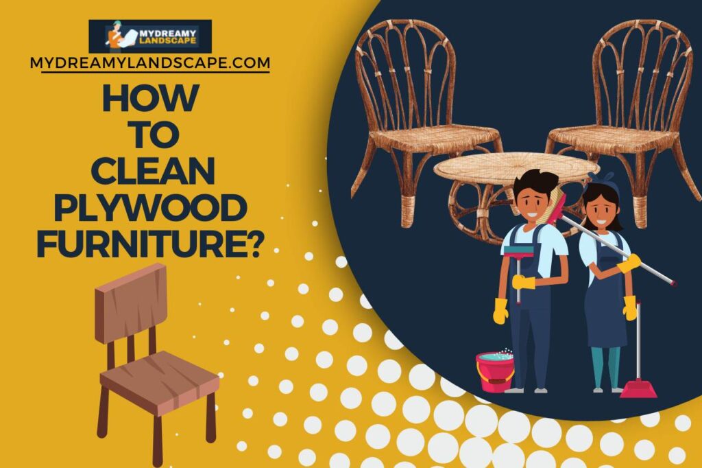 how to clean plywood furniture