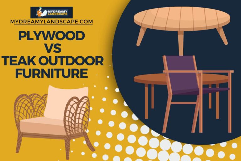 Plywood vs Teak Outdoor Furniture – (Durability & Design Unveiled)
