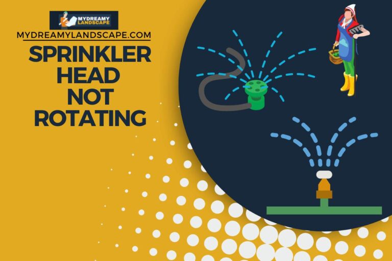 Sprinkler Head Not Rotating – (Causes and Solutions)