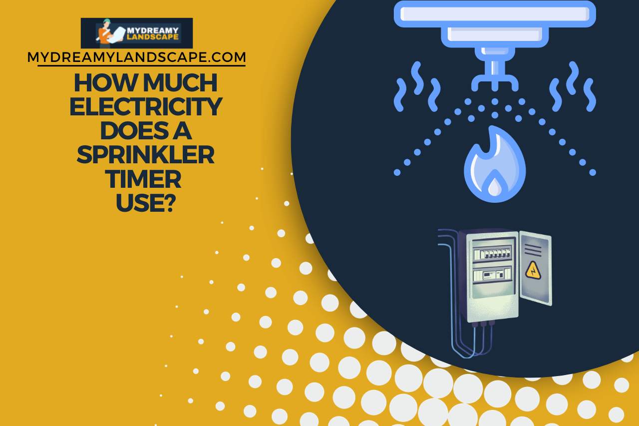 how much electricity does a sprinkler timer use